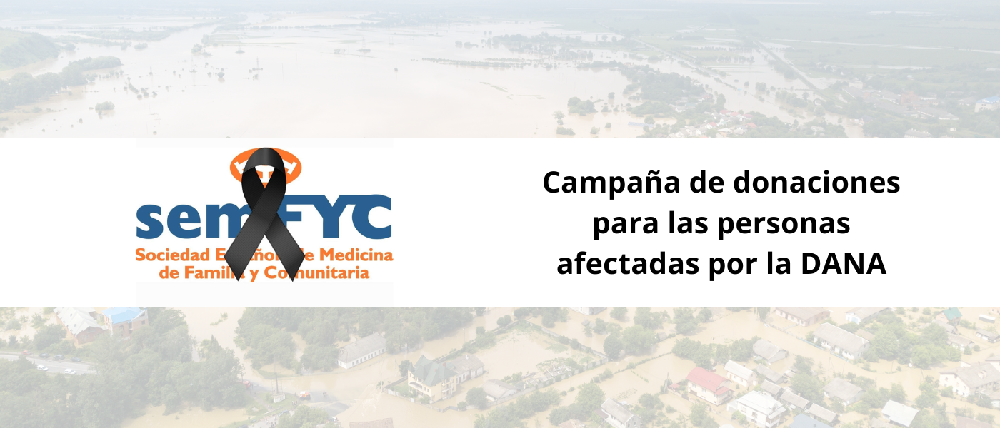 La semFYC pone en marcha una acción solidaria de recogida de donaciones para ayudar a las personas afectadas de la DANA